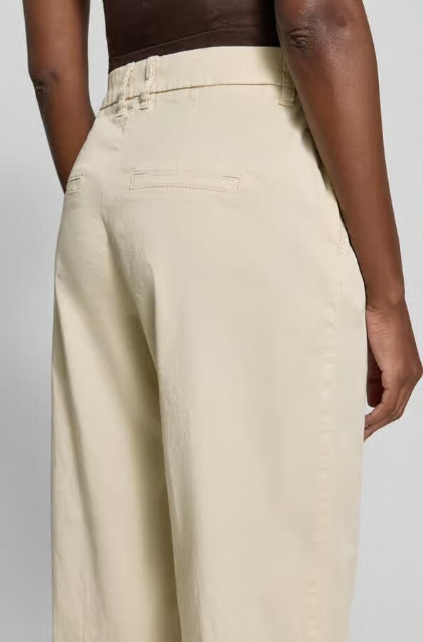 S.Oliver RED LABEL Wide leg culotte van katoenmix - Foto 4