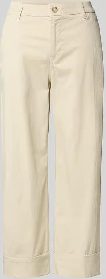 S.Oliver RED LABEL Wide leg culotte van katoenmix - Foto 5