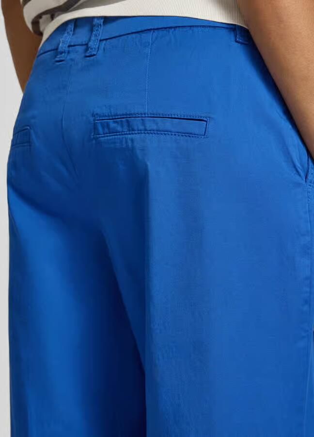 S.Oliver RED LABEL Wide leg culotte van katoenmix - Foto 3