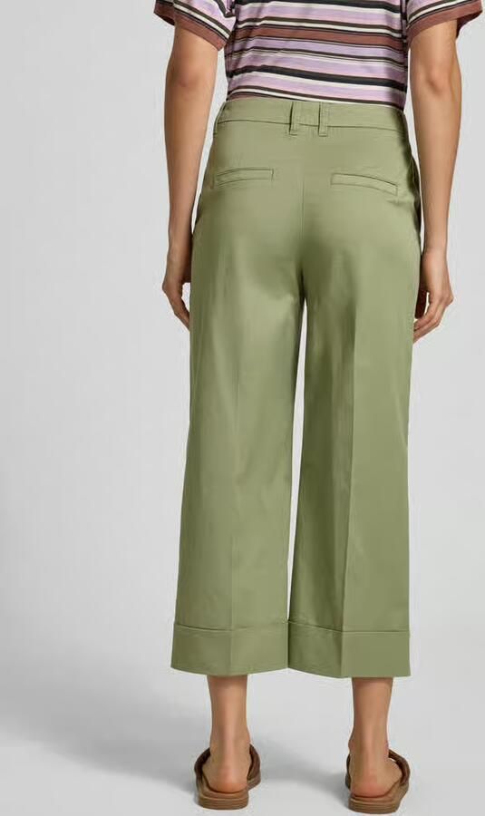 S.Oliver RED LABEL Wide leg culotte van katoenmix