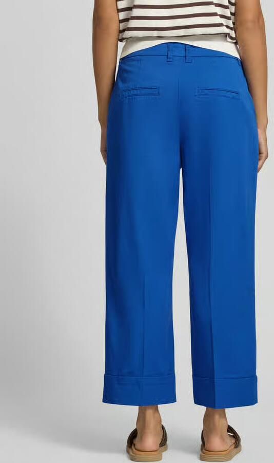 S.Oliver RED LABEL Wide leg culotte van katoenmix - Foto 5
