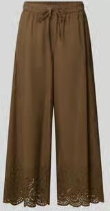 S.Oliver RED LABEL Wide leg culotte van puur katoen