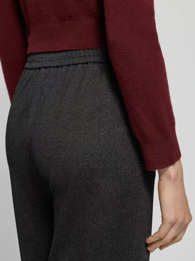 S.Oliver RED LABEL Wide leg culotte van viscosemix - Foto 2