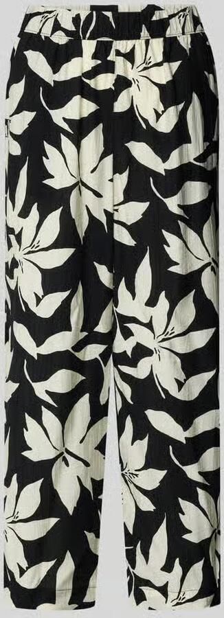 S.Oliver RED LABEL Wide leg culotte van viscosemix - Foto 2