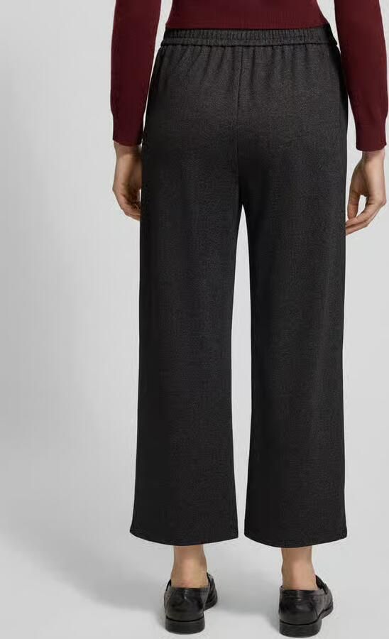 S.Oliver RED LABEL Wide leg culotte van viscosemix - Foto 3