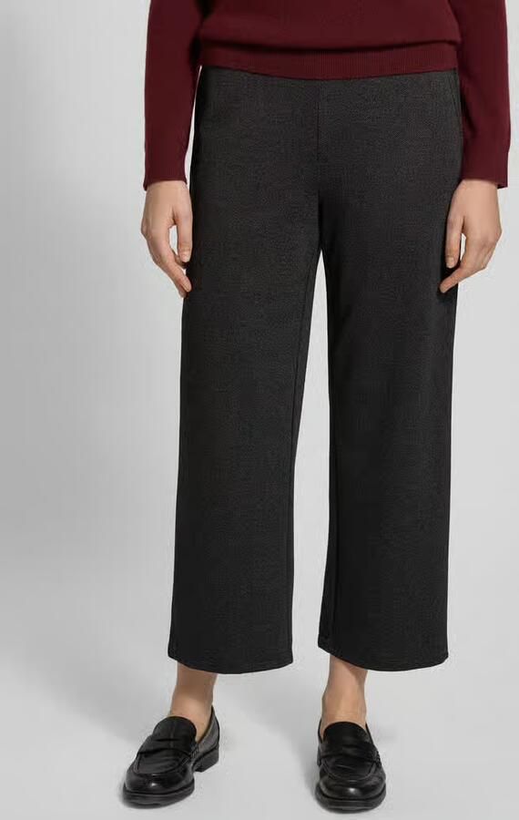 S.Oliver RED LABEL Wide leg culotte van viscosemix - Foto 2