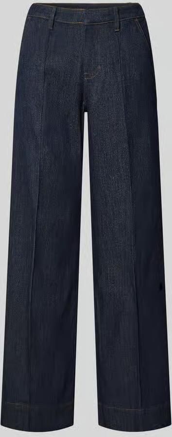 S.Oliver RED LABEL Wide leg jeans van katoenmix
