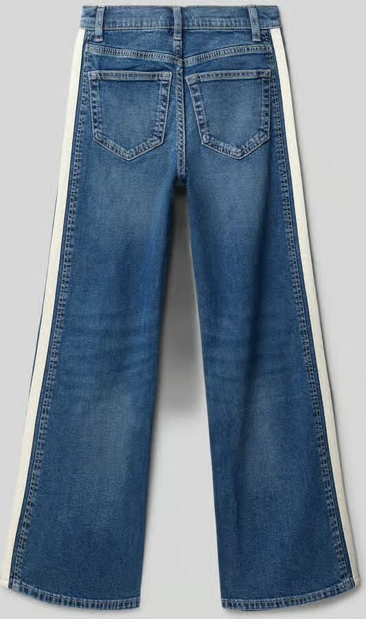 S.Oliver RED LABEL Wide leg jeans van katoenmix