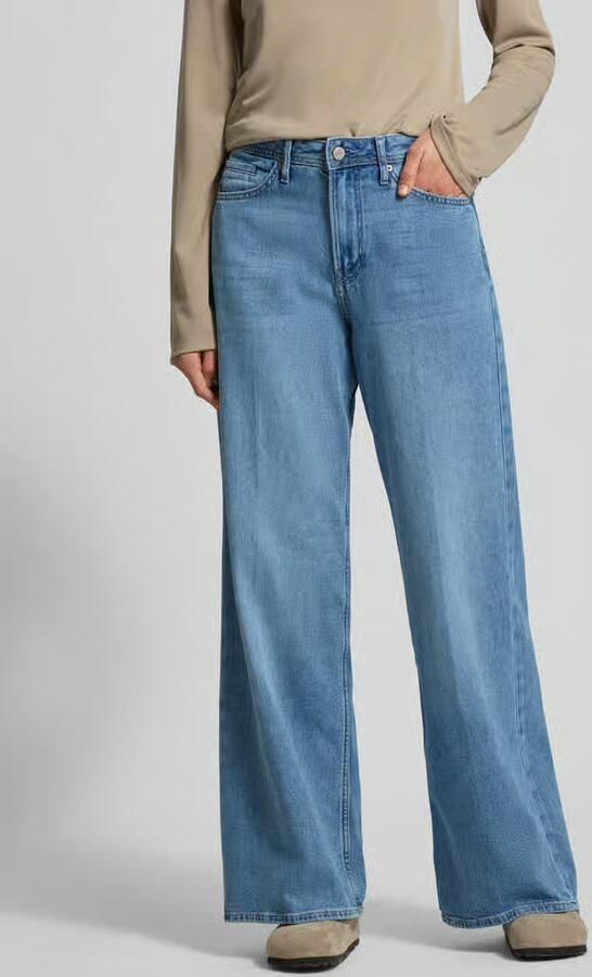 S.Oliver RED LABEL Wide leg jeans van katoenmix - Foto 4