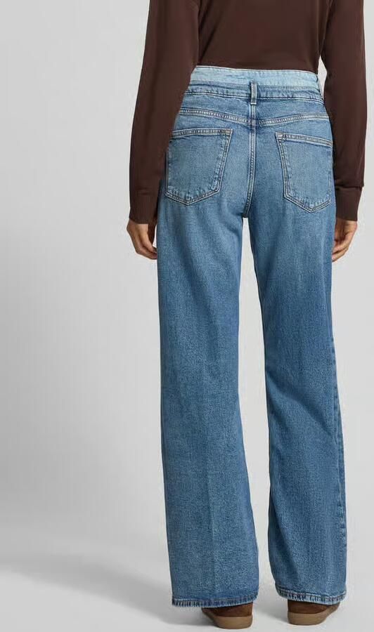 S.Oliver RED LABEL Wide leg jeans van katoenmix model SURI' - Foto 3