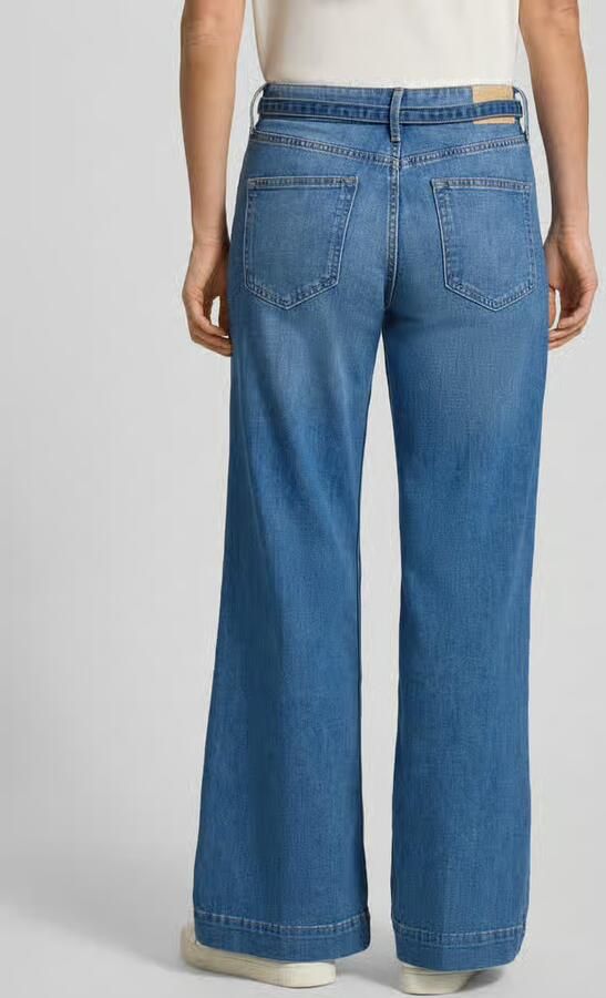 S.Oliver RED LABEL Wide leg Jeans van Katoenmix Model 'SURI' - Foto 6