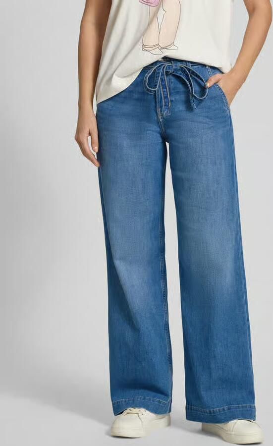 S.Oliver RED LABEL Wide leg Jeans van Katoenmix Model 'SURI' - Foto 5