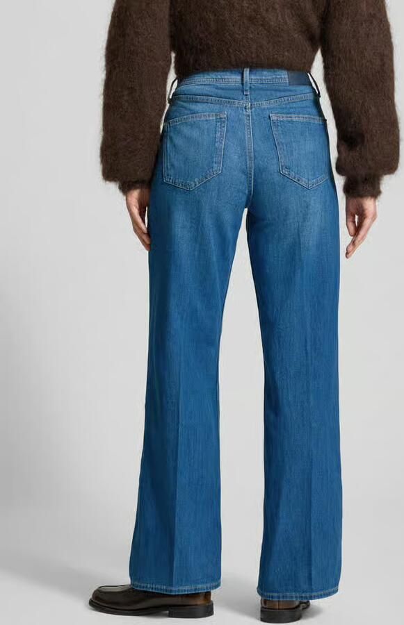S.Oliver RED LABEL Wide Leg High Rise Jeans van katoenmix model 'SURI' - Foto 7