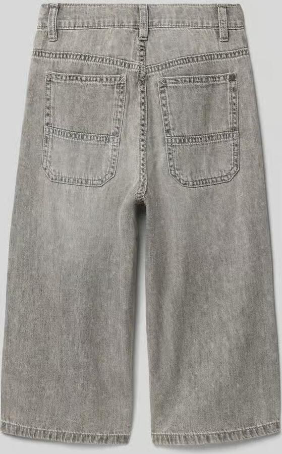 S.Oliver RED LABEL Wide Leg skater jeansshort in puur katoen