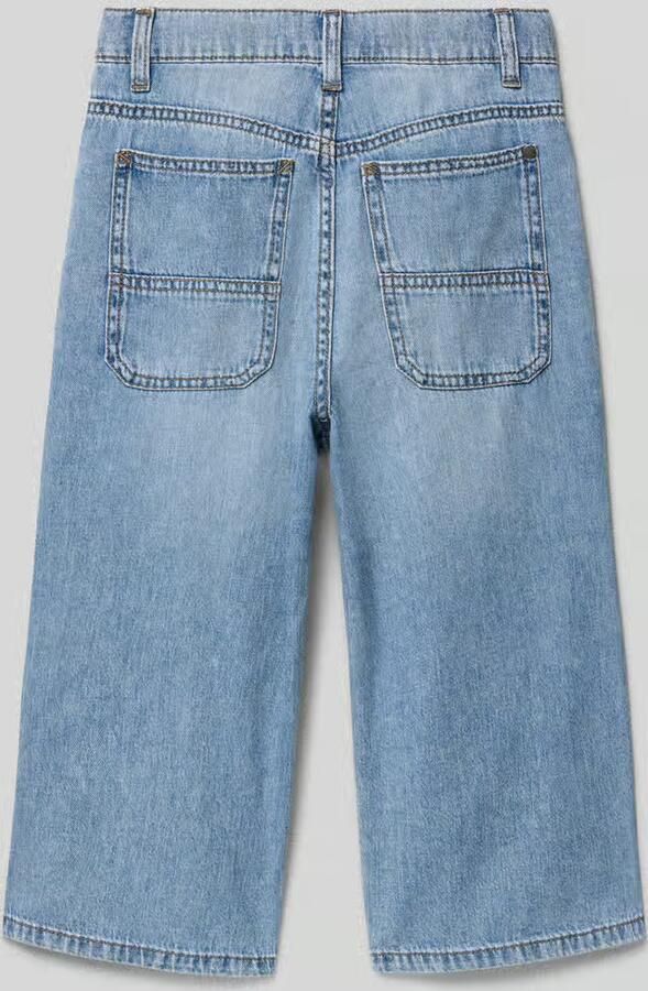 S.Oliver RED LABEL Wide Leg skater jeansshort in puur katoen - Foto 4