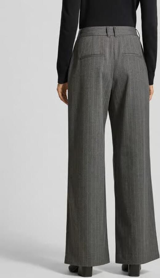 S.Oliver RED LABEL Wijde broek met bandplooien - Foto 3