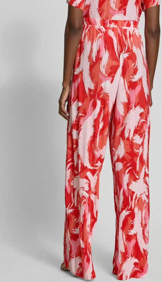 S.Oliver RED LABEL Wijde broek met plissé - Foto 2