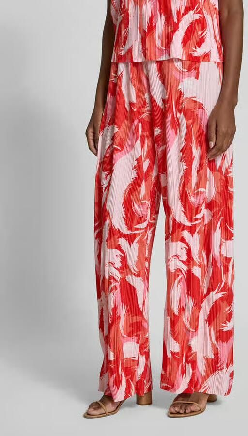S.Oliver RED LABEL Wijde broek met plissé - Foto 3