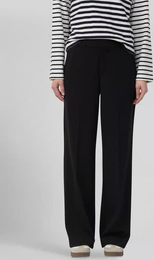 S.Oliver RED LABEL Wijdvallende broek met viscose - Foto 2