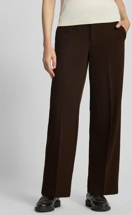 S.Oliver RED LABEL Wijdvallende broek met viscose - Foto 6