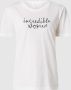 S.Oliver RED LABEL T-shirt met borduursel met tekst - Thumbnail 3