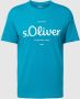 S.Oliver RED LABEL T-shirt met labelprint - Thumbnail 2