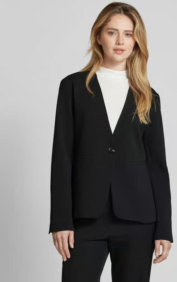 Someday. Blazer met strookzakken model 'Nebru' - Foto 3