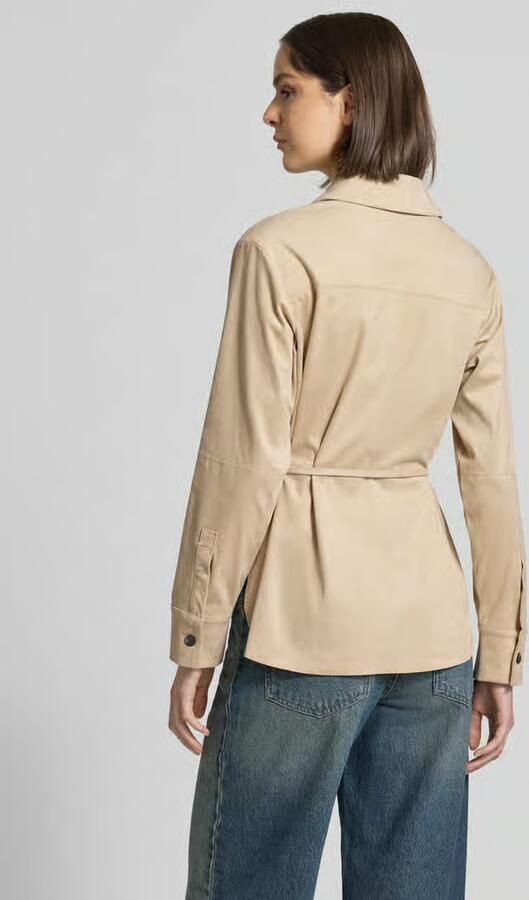 Someday. Blouse met strikceintuur model 'Zyla' - Foto 3