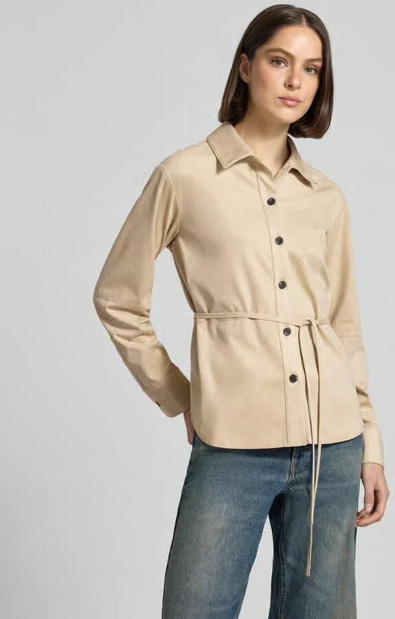 Someday. Blouse met strikceintuur model 'Zyla' - Foto 2