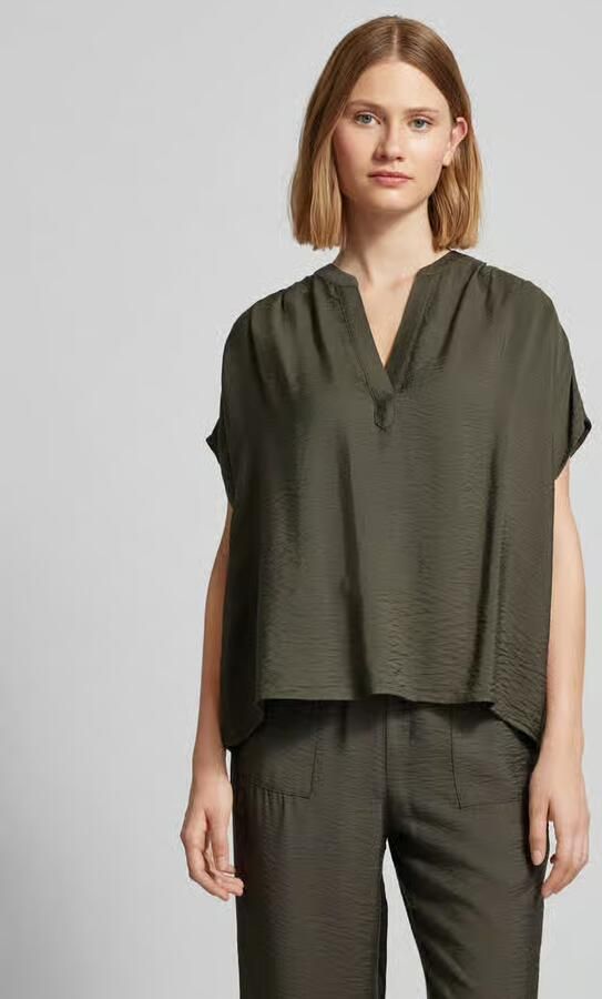 Someday. Blouse met V-hals model 'Zinou' - Foto 2