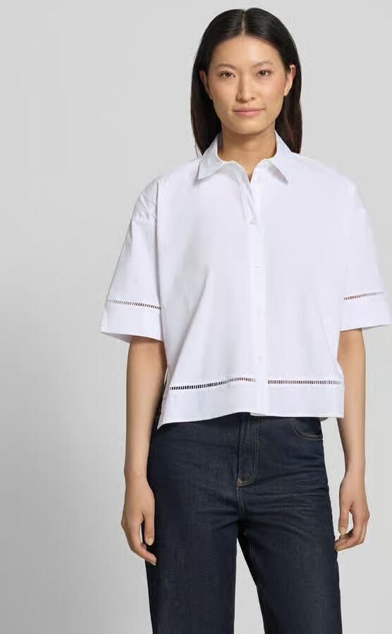 Someday. Boxy fit blouse met 1 2-mouwen model 'Zlana' - Foto 3