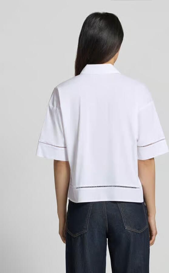 Someday. Boxy fit blouse met 1 2-mouwen model 'Zlana' - Foto 2