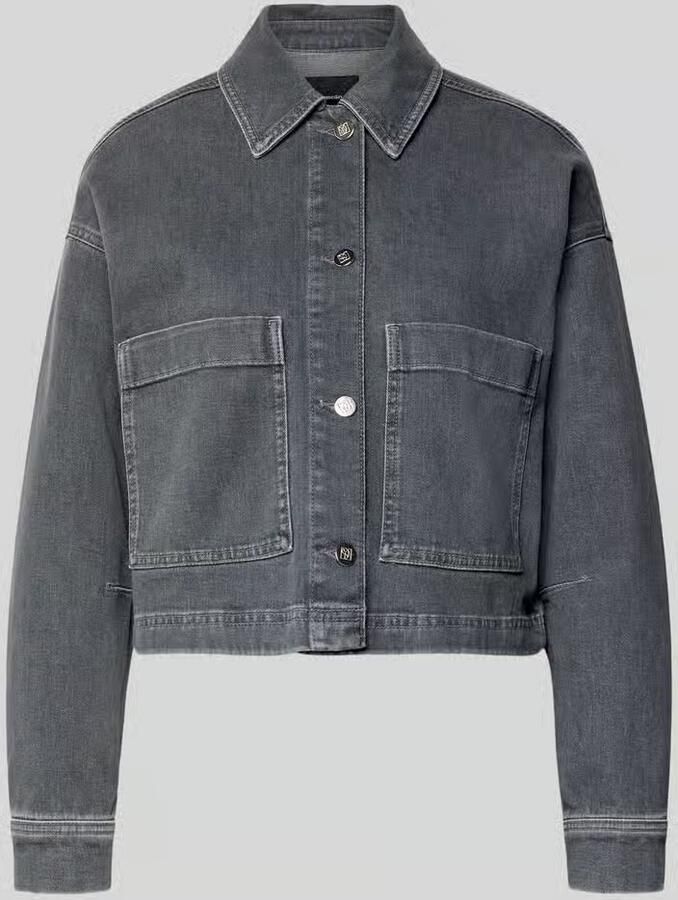 Someday. Boxy fit jeansjack met opgestikte zakken Model 'Niandra' - Foto 2