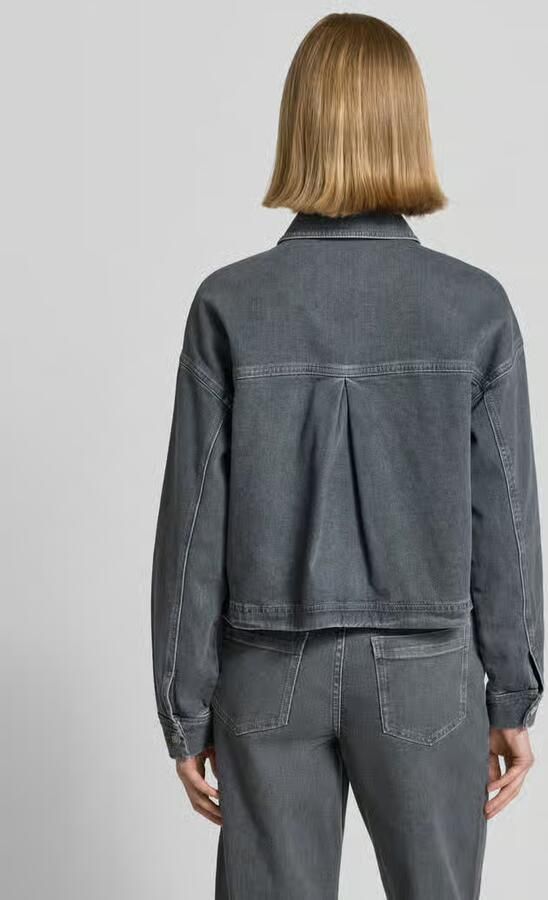 Someday. Boxy fit jeansjack met opgestikte zakken Model 'Niandra' - Foto 3