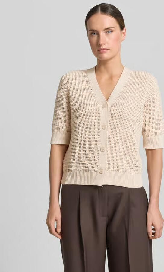 Someday. Cardigan met V-hals model 'Temmy' - Foto 2