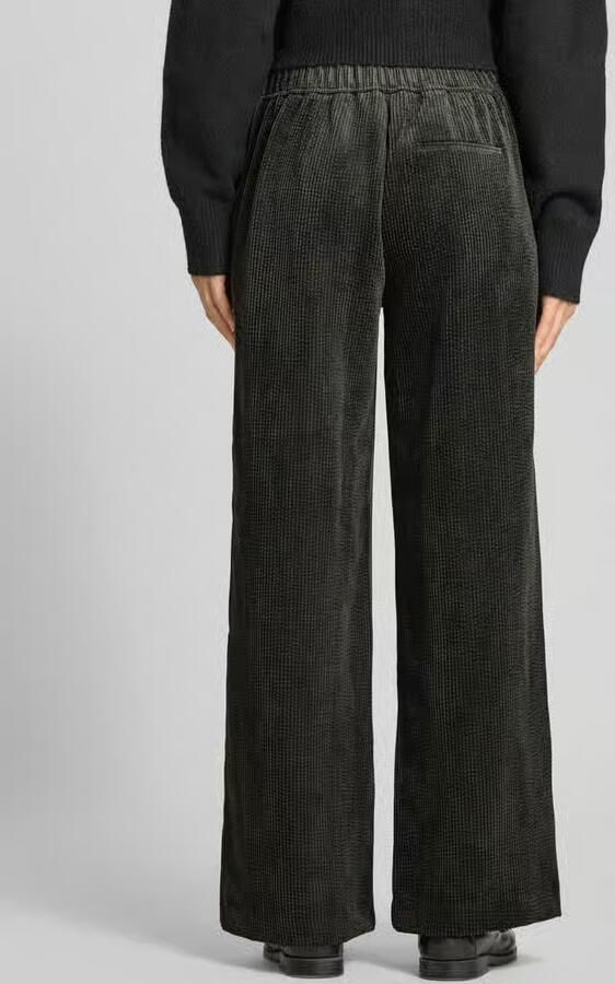 Someday. Corduroy broek met elastische tailleband Model 'Catsby' - Foto 3