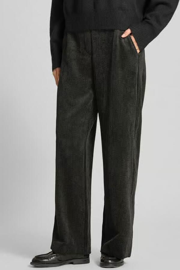 Someday. Corduroy broek met elastische tailleband Model 'Catsby' - Foto 2