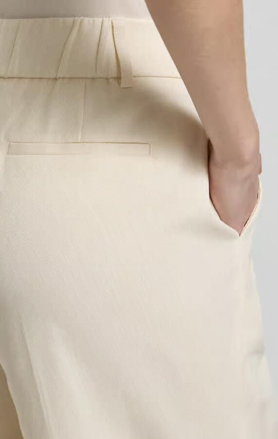 Someday. Cropped broek met vouwplooien model 'Cisan Flow'