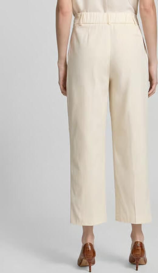 Someday. Cropped broek met vouwplooien model 'Cisan Flow' - Foto 3