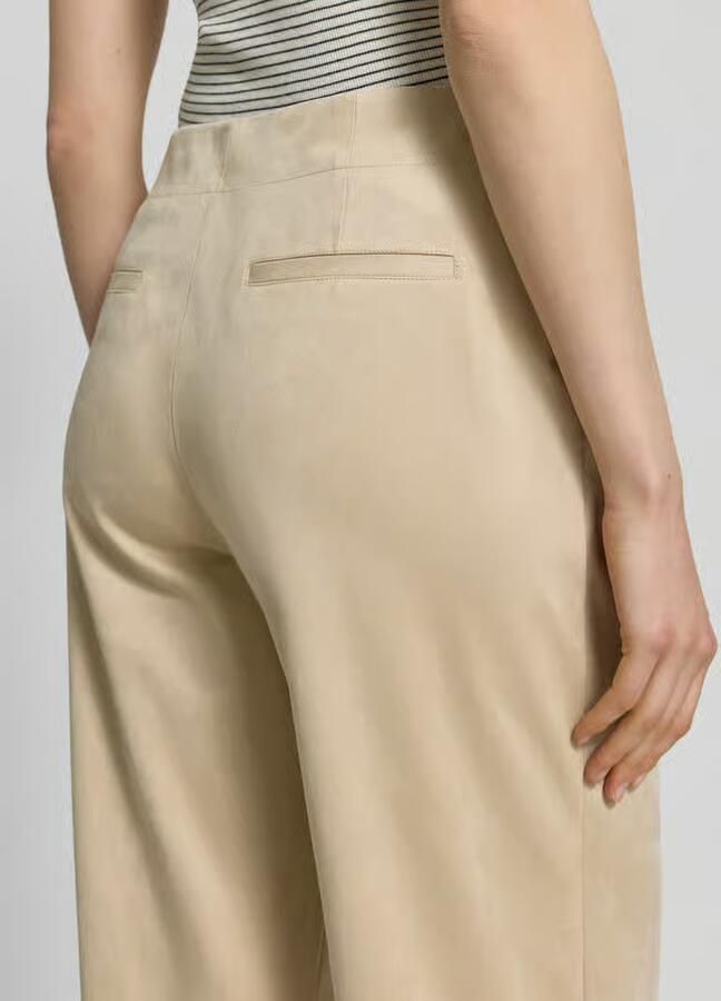 Someday. Culotte in lederlook model 'Curilo velours'