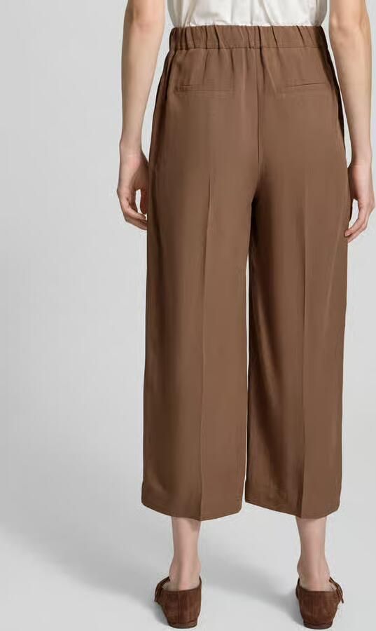 Someday. Culotte met linnen en elastische band model 'Celino' - Foto 3