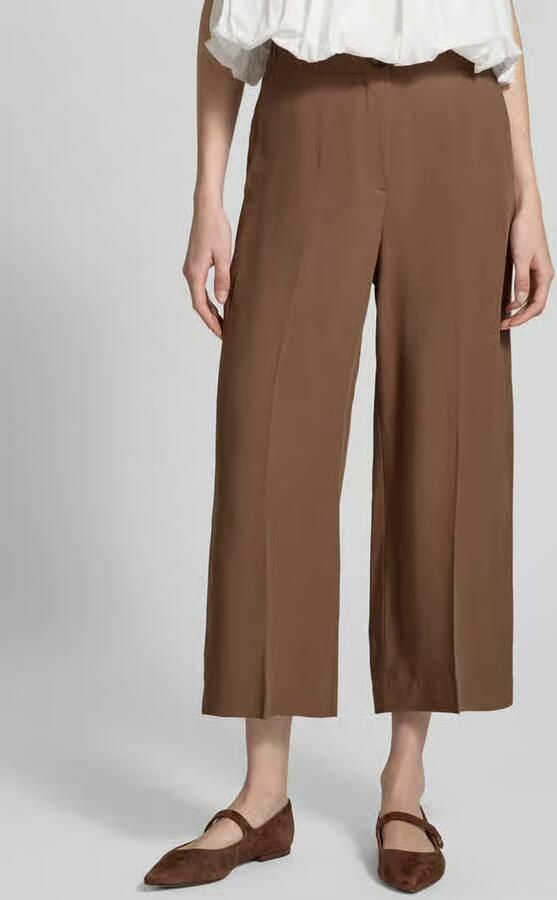 Someday. Culotte met linnen en elastische band model 'Celino' - Foto 2