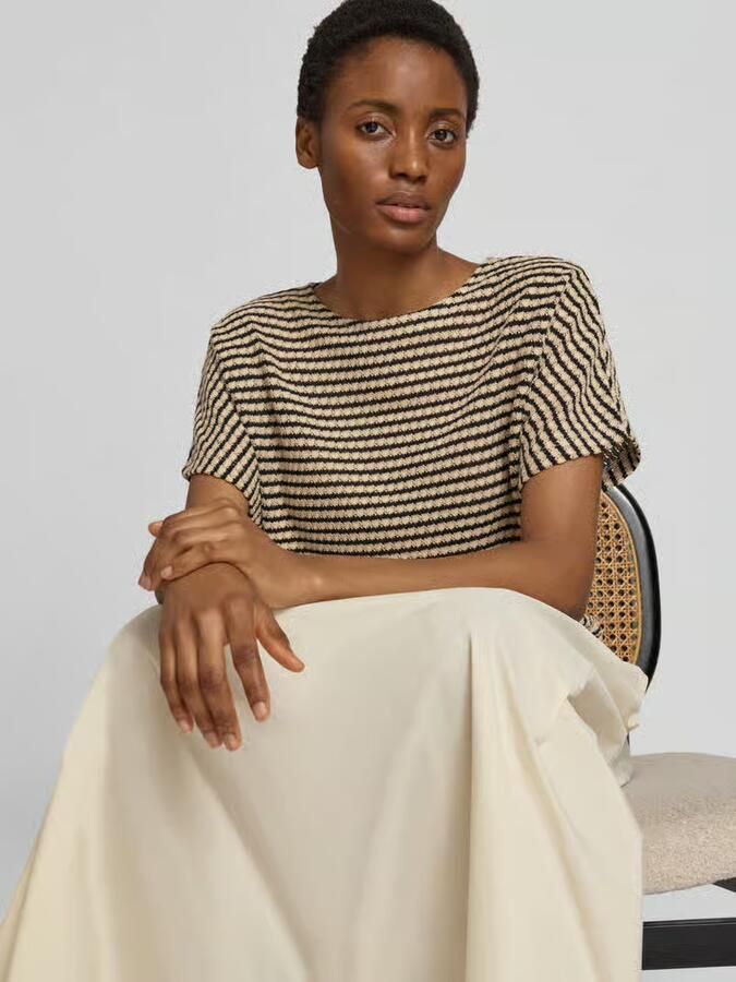 Someday. Gebreid shirt in all-over look model 'Ucindy' - Foto 2