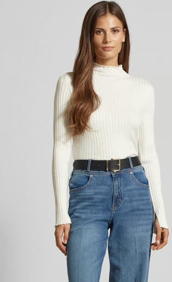 Someday. Gebreide pullover met opstaande kraag - Foto 2