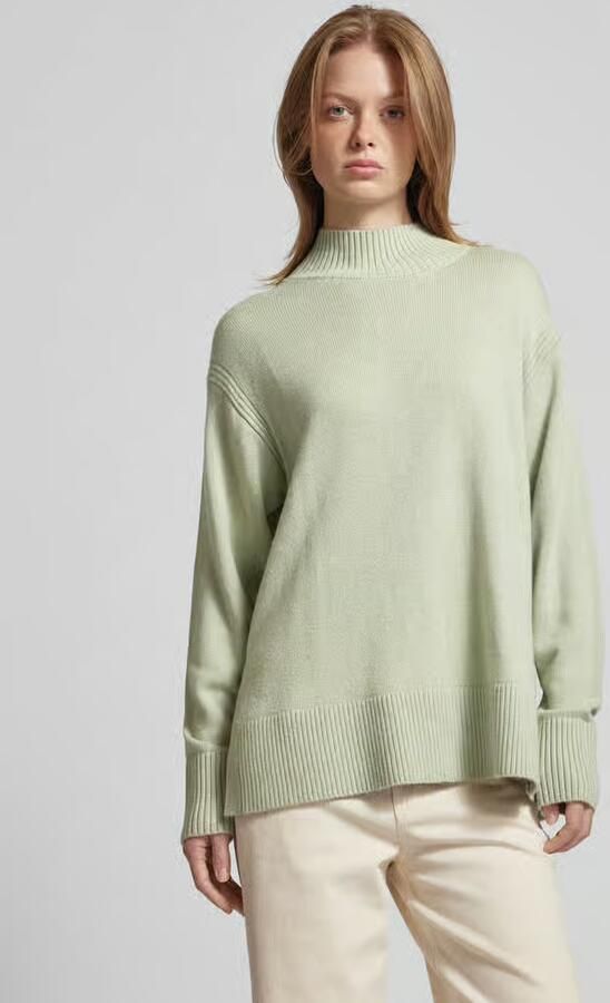 Someday. Gebreide pullover met opstaande kraag model 'Tahila' - Foto 2