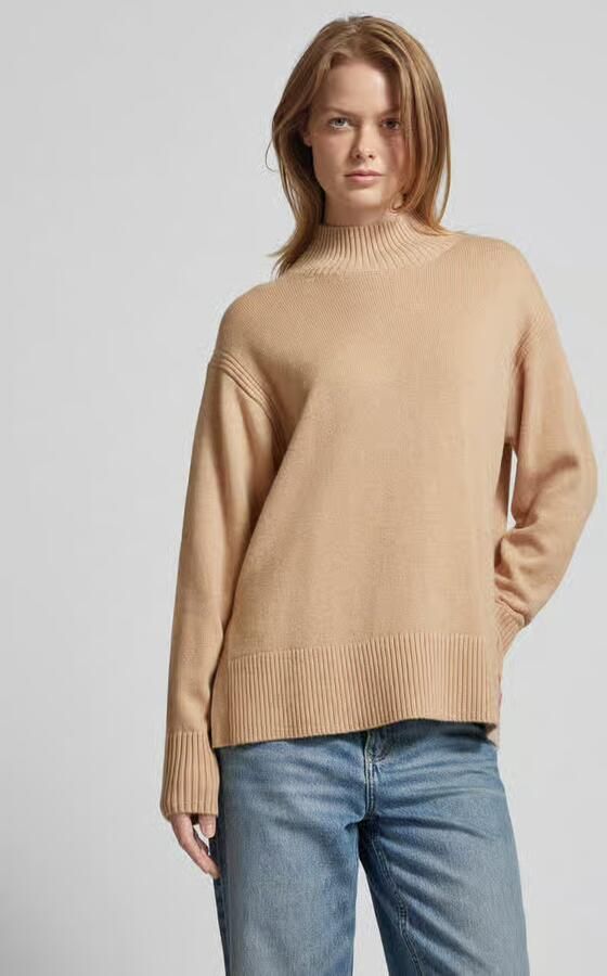 Someday. Gebreide pullover met opstaande kraag model 'Tahila' - Foto 4