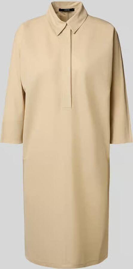 Someday. Knielange jurk met platte kraag model 'Quirve' - Foto 2