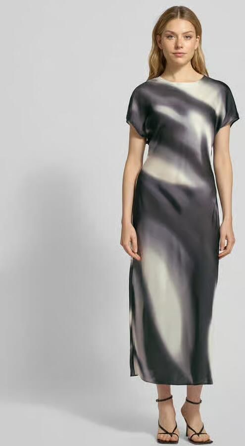 Someday. Maxi-jurk met ronde hals Model 'QUIMMA' - Foto 3