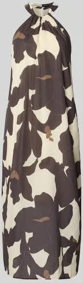 Someday. Midi-jurk met halter in all-over look model 'Qowira' - Foto 3