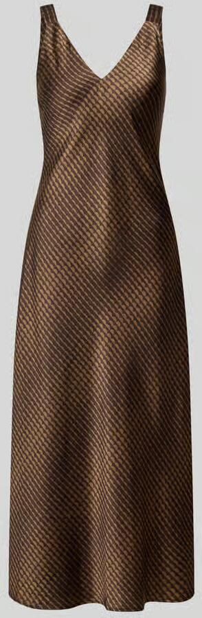 Someday. midi-jurk met V-hals model 'Qova wave' - Foto 2